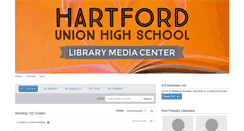 Desktop Screenshot of libguides.huhs.org