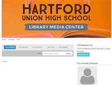 Tablet Screenshot of libguides.huhs.org